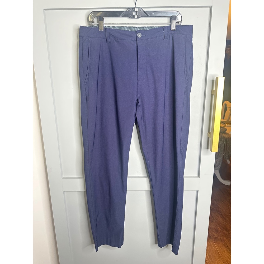 FootJoy ThermoSeries Mens Navy Golf Pants‎ 36x30 28189 Stretch Thermal Trousers
